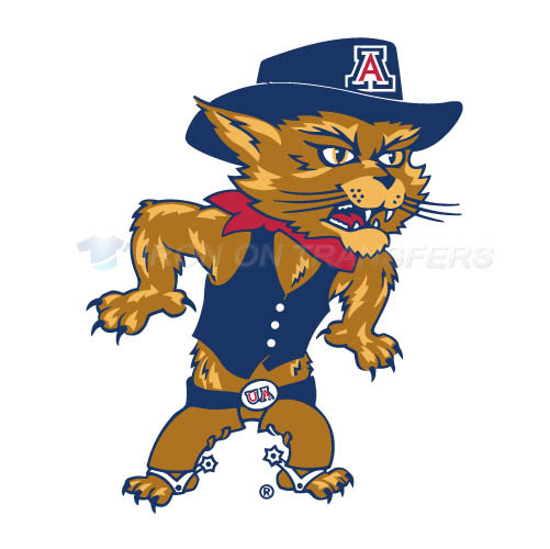 Arizona Wildcats 2003 Pres Mascot Logo T-shirts Iron On Transfer - Click Image to Close